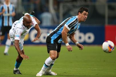  PORTO ALEGRE, RS, BRASIL - Grêmio X Novo Hamburgo. Giuliano