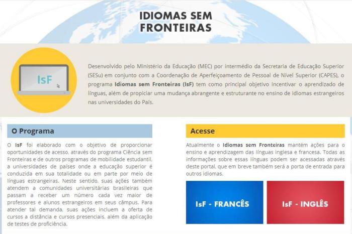 Idiomas sem Fronteiras – Português para estrangeiros e Português