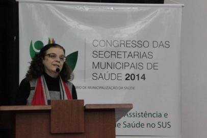 Ex-secretária Estadual da Saúde e nova diretora-superintendente do Grupo Hospitalar Conceição (GHC), Sandra Fagundes