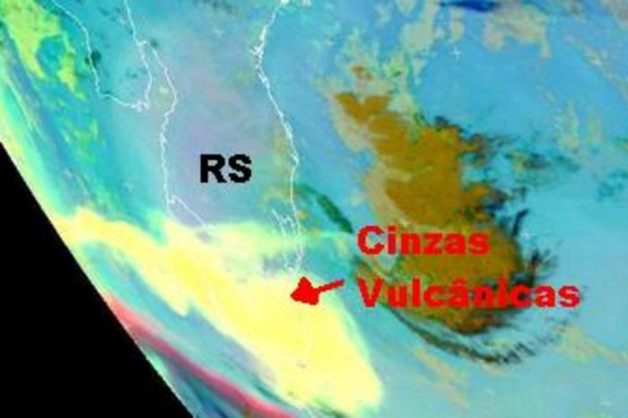 Imagem de satélite / EUMETSAT IPPS