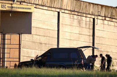  CHARQUEADAS,RS, BRASIL - 07-05-2015 - Execução do traficante Cristiano Souza da Fonseca, conhecido como Teréu, morto na manhã desta quinta-feira, dentro da Penitenciária de Alta Segurança de Charqueadas (Pasc).(FOTO:FERNANDO GOMES/AGÊNCIA RBS)