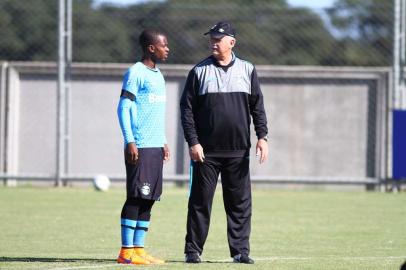 treino do grêmio - felipão - lincoln - treino