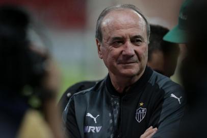  PORTO ALEGRE, RS, BRASIL - 12-05-2015 - Atlético-MG treina no Beira-Rio na véspera de enfrentar o Inter pela Libertadores.(FOTO:LAURO ALVES/AGÊNCIA RBS)Técnico Levir Culpi