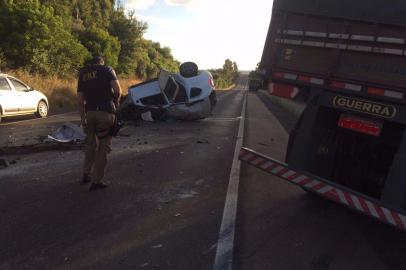 Acidente com morte na BR-290 em Caçapava do Sul (14/05)