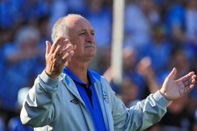  CAXIAS DO SUL, RS, BRASIL - 12-04-2015 - Gauchão - Semifinal - Juventude x Grêmio no estádio Alfredo Jaconi, em Caxias.(FOTO:FERNANDO GOMES/AGÊNCIA)Técnico Felipão