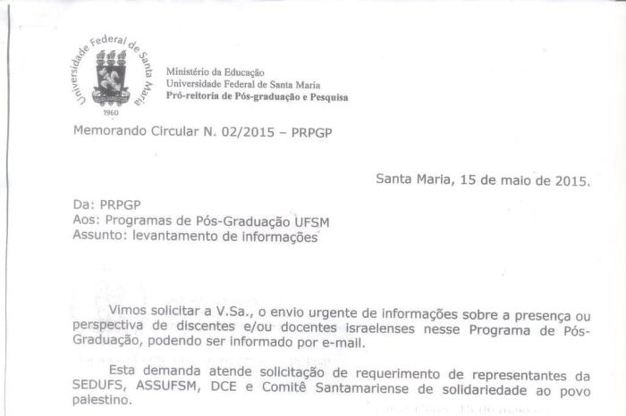 Reprodução / UFSM