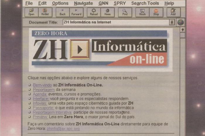 Edição digital de ZH