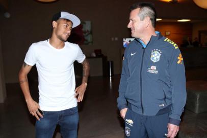 neymar, dunga, seleção, porto algre, viamão