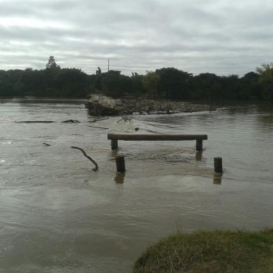 rdgol; ponte; rio ibicuí; são vicente do sul; cacequi; umbu