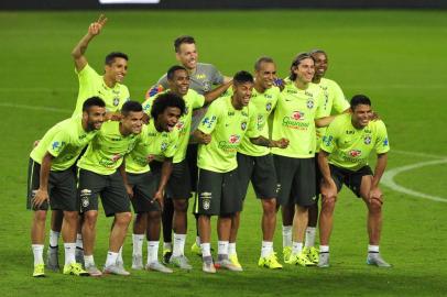  PORTO ALEGRE, RS, BRASIL, 09-06-2015 - Treino da Seleção Brasileira no estádio Beira-rio.(Foto:FÉLIX ZUCCO/Agência RBS)Indexador: FELIX ZUCCO