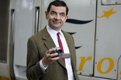 O comediante inglês Rowan Atkinson , como Mr. Bean no filme  As Férias deMr. Bean (Mr. Beans Holiday, Inglaterra, 2007).#PÁGINA:03 Fonte: Divulgação Fotógrafo: UIP