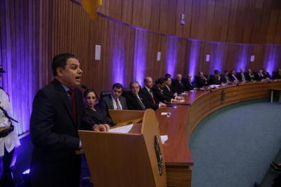  PORTO ALEGRE, RS, BRASIL, 10-06-2015 - Marcelo Lemos Dornelles toma posse nesta quarta-feira como Procurador-Geral de Justiça do Rio Grande do Sul.(Foto:LAURO ALVES/AGÊNCIA RBS)