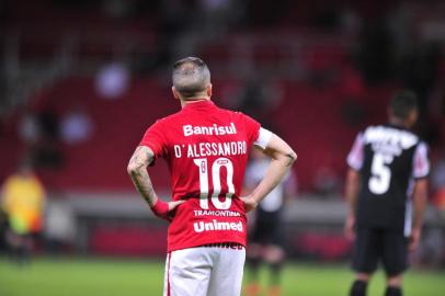  PORTO ALEGRE, RS, BRASIL - 05-07-2015 - Campeonato Brasileiro - 11ª Rodada, Internacional x Atlético-MG no estádio Beira-Rio.(FOTO:RICARDO DUARTE/AGÊNCIA)Jogador D'Alessandro