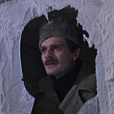 Omar Sharif, em Doutor Jivago