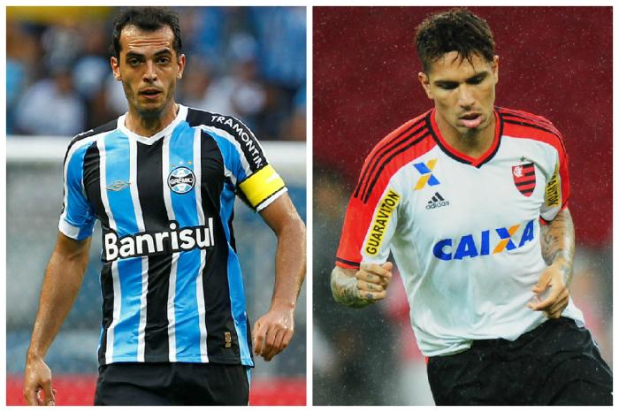 Montagem sobre fotos de Lucas Uebel e Diego Vara / Divulgação Grêmio e Agência RBS