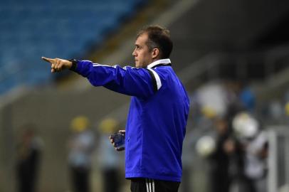  PORTO ALEGRE, RS, BRASIL,08-10-2014: Campeonato Brasileiro, 27ª  rodada, Grêmio x Sport Recife na Arena.( FOTO:RICARDO DUARTE/AGENCIA RBS)Técnico: Eduardo Baptista