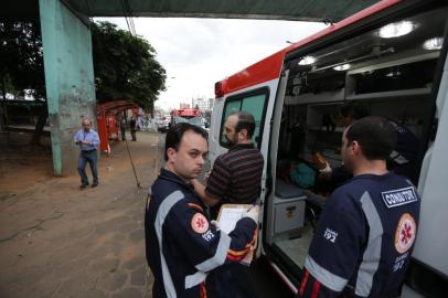 PORTO ALEGRE , RS , BRASIL , 03-08-2015 - Homicídio Canoas (FOTO: DIEGO VARA / AGENCIA RBS )