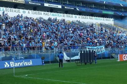 torcida no treino do gremio, grenal 407, rdgol