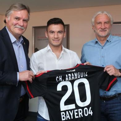 bayer leverkusen, aránguiz, futebol