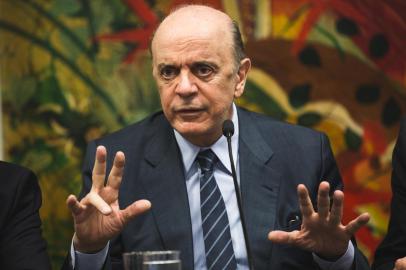  FLORIANÓPOLIS, SC, BRASIL, 10-08-2015 - José Serra visita ALESC.