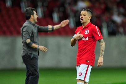  PORTO ALEGRE, RS, BRASIL - 20-08-2015 - Copa do Brasil - Oitavas de Final - Jogo de Ida, Inter x Ituano-SP no estádio Beira-rio.(FOTO:FÉLIX ZUCCO/AGENCIA RBS)Jogador D'Alessandro