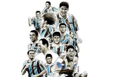 zol - ilustração - grêmio - 20 anos do bi da américa - libertadores - especial - 21/08/2015