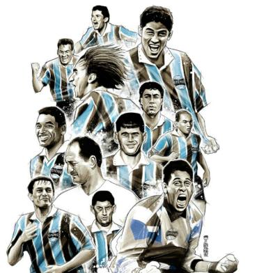 zol - ilustração - grêmio - 20 anos do bi da américa - libertadores - especial - 21/08/2015