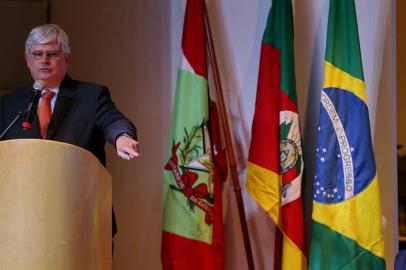  PORTO ALEGRE,RS, BRASIL - 28-08-2015 - Procurador-geral da República, Rodrigo Janot inaugura prédio do Ministério Público Federal em Porto Alegre.(FOTO:FERNANDO GOMES/AGENCIA RBS)