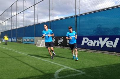 RDGOL - Grêmio, Ramiro, Pedro Geromel, treino