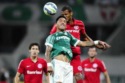  SÃO PAULO, SP, BRASIL, 30-09-2015 : No Allianz Parque, o Palmeiras enfrenta o Internacional pelas quartas de final da Copa do Brasil. (Foto: RICARDO DUARTE/Divulgação/Internacional)Indexador: Alexandre_Lops                  