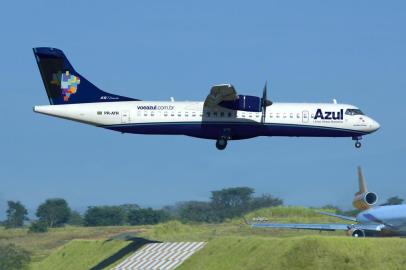 o turboélice ATR 72-600 da Azul Linhas Aéreas. 