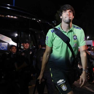  Seleção Brasileira chega em Fortaleza. KakáIndexador: Rafael Ribeiro