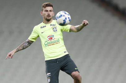 Lucas Lima, meia, Seleção Brasileira, treino, Castelão