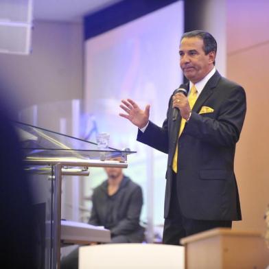  Pastor Silas Malafaia em culto.Indexador: Diorgenes Pandini