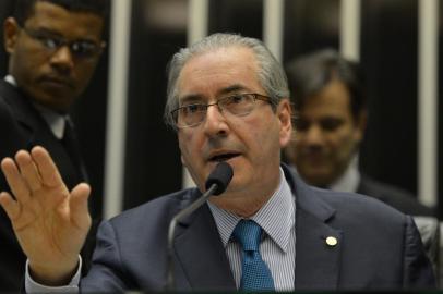 Brasília - O presidente da Câmara dos Deputados, Eduardo Cunha, preside sessão para votar requerimentos (Antonio Cruz/Agência Brasil)