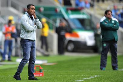  PORTO ALEGRE, RS, BRASIL - 18-10-2015 - Grêmio e Chapecoense jogam na Arena Porto Alegrense. Partida válida pela 31ª rodada do Brasileirão 2015 (FOTO: DIEGO VARA/AGÊNCIA RBS)