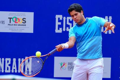  PORTO ALEGRE, RS, BRASIL, 26-102015- POA OPEN DE TÊNIS-jogador Marcelo Zormann-FOTO ADRIANA FRANCIOSI, AGENCIA RBS