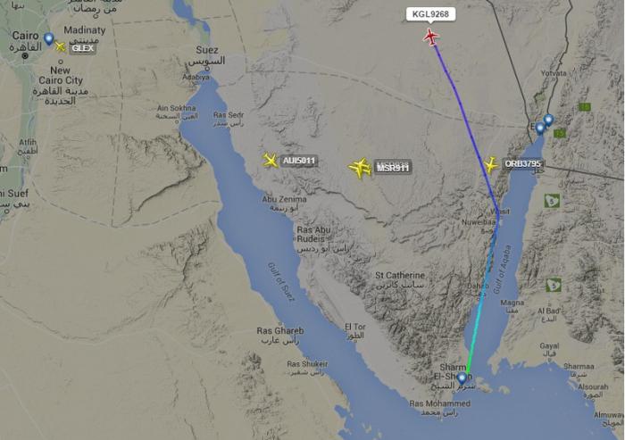 Reprodução / Flightradar24