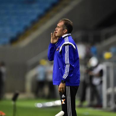  PORTO ALEGRE, RS, BRASIL,08-10-2014: Campeonato Brasileiro, 27ª  rodada, Grêmio x Sport Recife na Arena.( FOTO:RICARDO DUARTE/AGENCIA RBS)Técnico: Eduardo Baptista