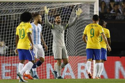 alisson, goleiro, brasil, argentina, empate, eliminatórias, cbf