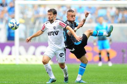  PORTO ALEGRE, RS, BRASIL - 29-11-2015 - Grêmio joga com Atlético MG na Arena neste domingo. Partida válida pela 37ª rodada do brasileirão (FOTO: DIEGO VARA/AGÊNCIA RBS)