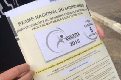  Prova do Enem 2015.