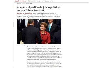 rdgol; clarin; dilma; impeachment