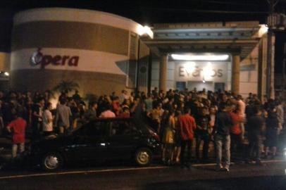 confusão, Carazinho, norte, festa, formatura