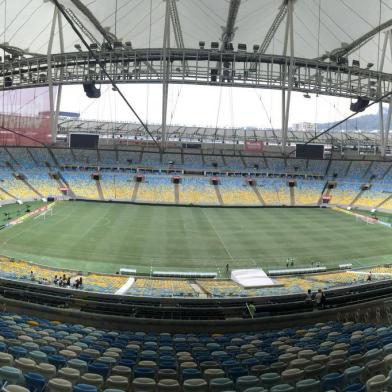 RIO DE JANEIRO, 11/03/2015: Estádio Maracanã, palco das cerimônias de abertura e de encerramento e do futebol nos Jogos Olímpicos do Rio-2016.