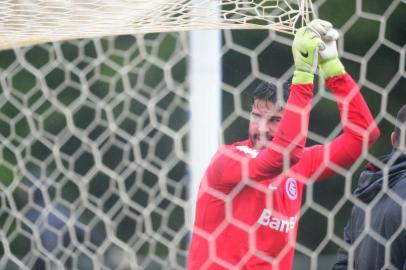 Alisson; Inter; Viamão; treino; futebol