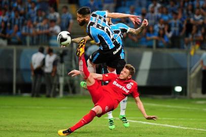  PORTO ALEGRE, RS, BRASIL - 06.03.2016 : Arena recebe o Gre-Nal de número 409, partida válida pelo Gauchão e pela Primeira Liga. (FOTO: ANDRÉ ÁVILA/AGÊNCIA RBS, Editoria Esporte)