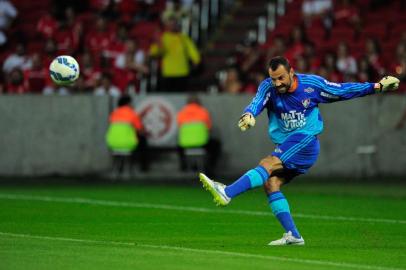  PORTO ALEGRE, RS, BRASIL - 12-08-2015 - Campeonato Brasileiro - 18ª Rodada, Inter x Fluminense no estádio Beira-rio (FOTO:FÉLIX ZUCCO/AGÊNCIA RBS)Goleiro Diego Cavalieri