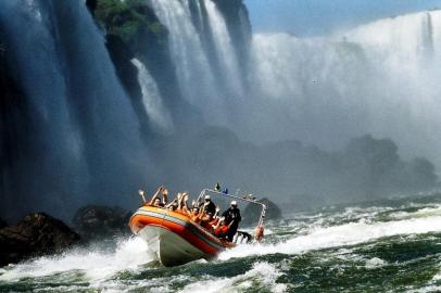 Passeio do macuco, no Parque Nacional do Iguaçu.