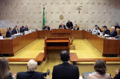 Plenário do Supremo Tribunal Federal (STF) em Brasília.